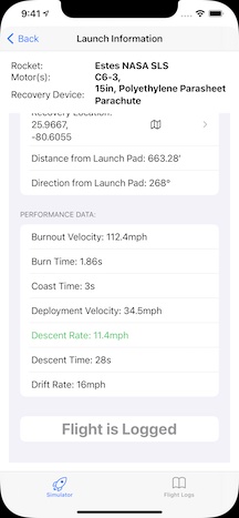 Flight is Logged