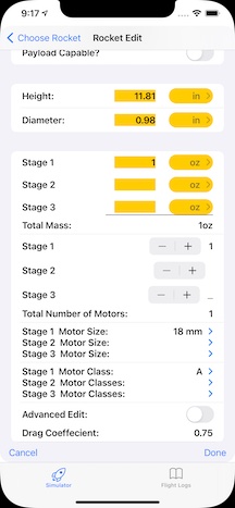 Multi-stage rocket edit